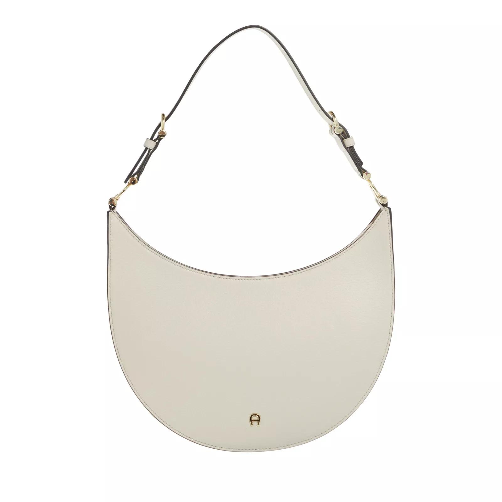 Aigner Hobo Bag - Delia - Gr. unisize - in Creme - für Damen