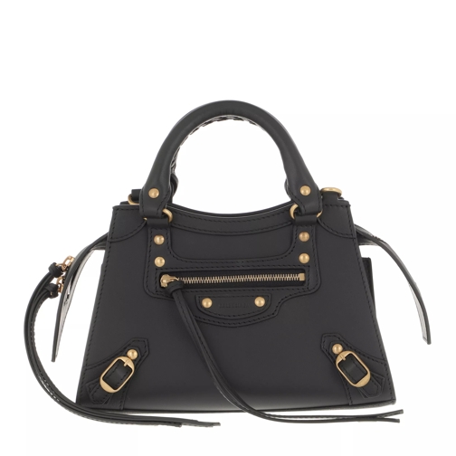 Balenciaga Neo Classic CIty Shoulder Bag Leather  Black Rymlig shoppingväska