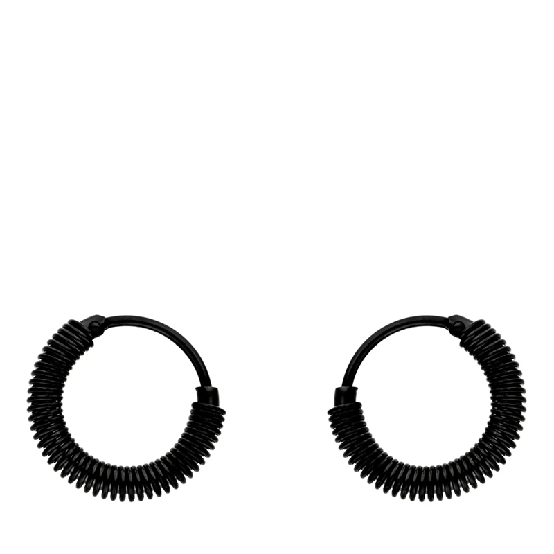 Liebeskind Berlin Ohrstecker Edelstahl Twist schwarz(Image 4)