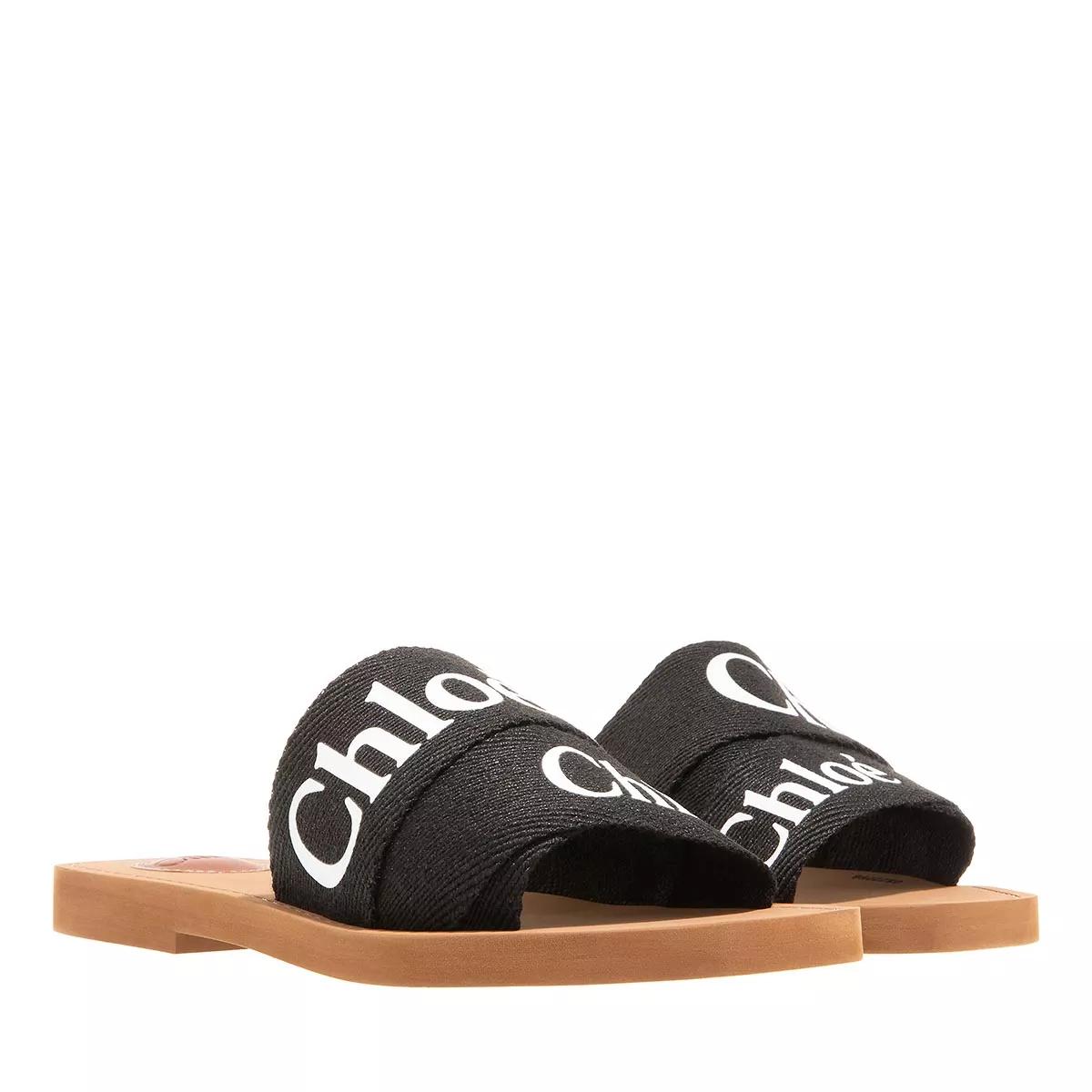 Chloe sandals sale black