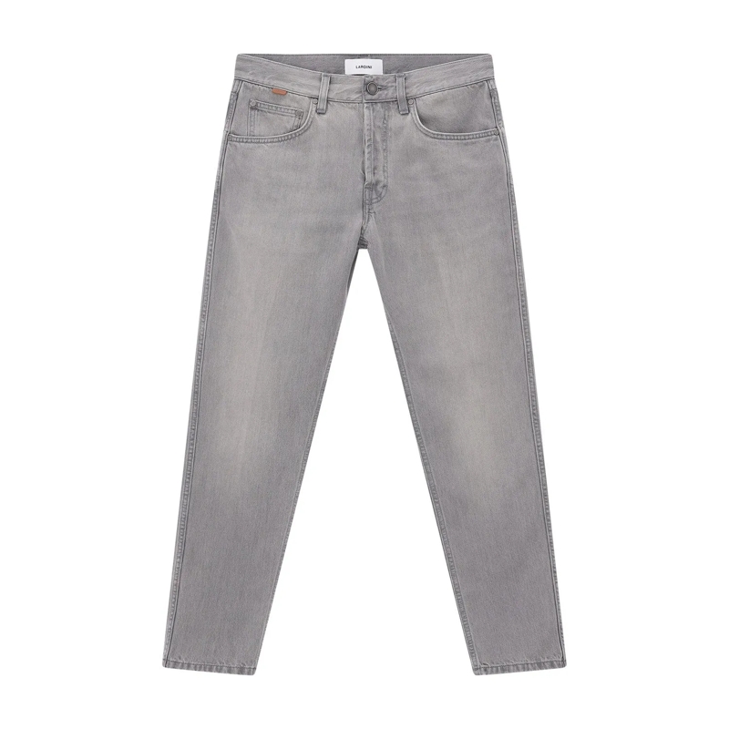 Lardini Jeans Straight-Fit Jeans Ione grau
