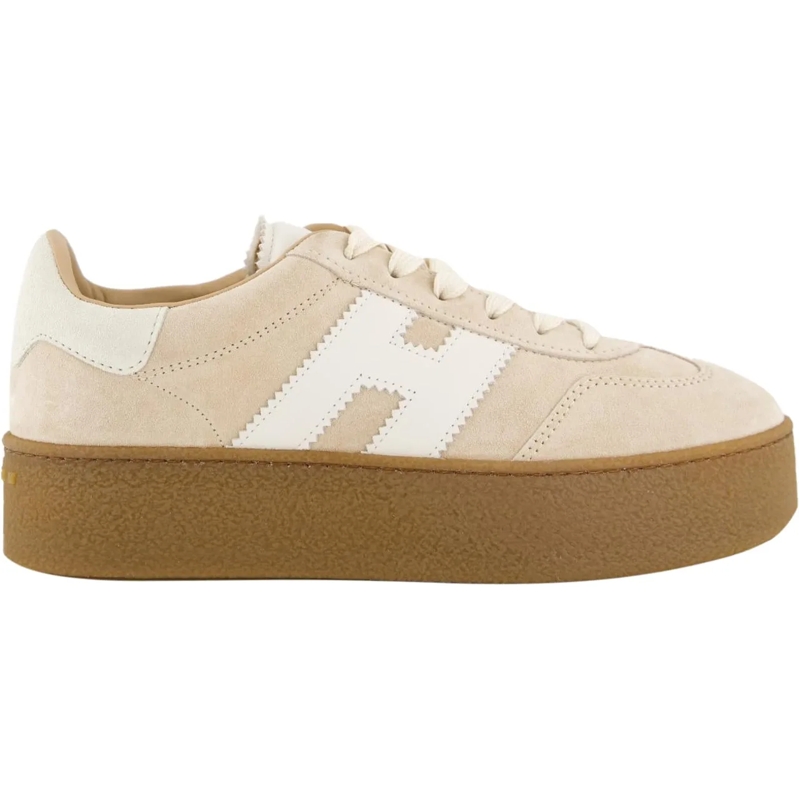 Hogan Low-Top-Sneaker Dames H681 Sneaker Beige beige