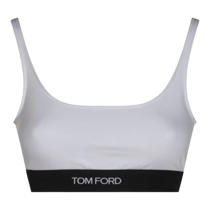 Tom Ford Blouse Refined White Top With Minimalist Silhouette White