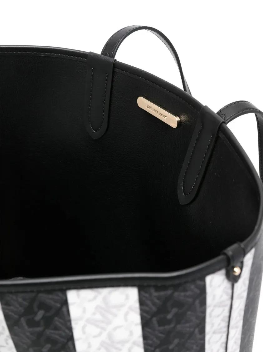 Michael Kors Shoppers & Totes Large Ew Reversible Tote in zwart