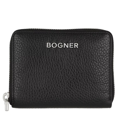 Bogner Andermatt Norah Wallet Black Portemonnaie mit Zip-Around-Reißverschluss