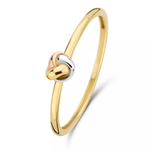 Isabel Bernard Tricolore Maeva 14 Karat Ring Gold Chevalière