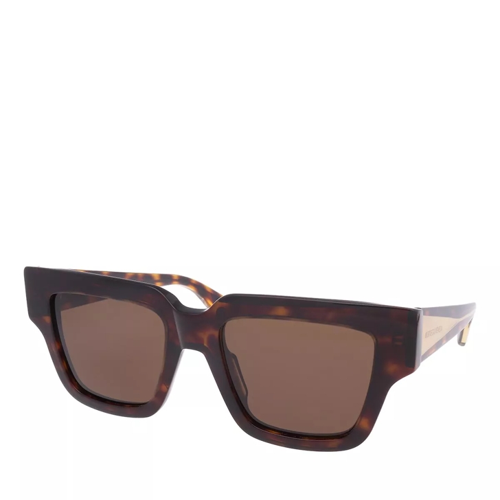 Bottega Veneta BV1276S-002 Havana-Crystal-Brown | Sunglasses