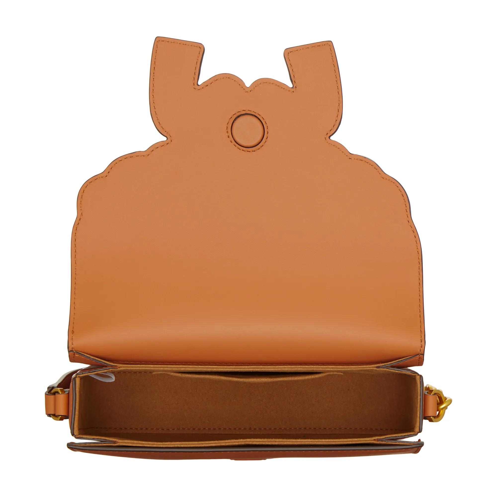 MCM Crossbody bags Himmel Leather Maxi Hn Crossbody Small Ck in cognac