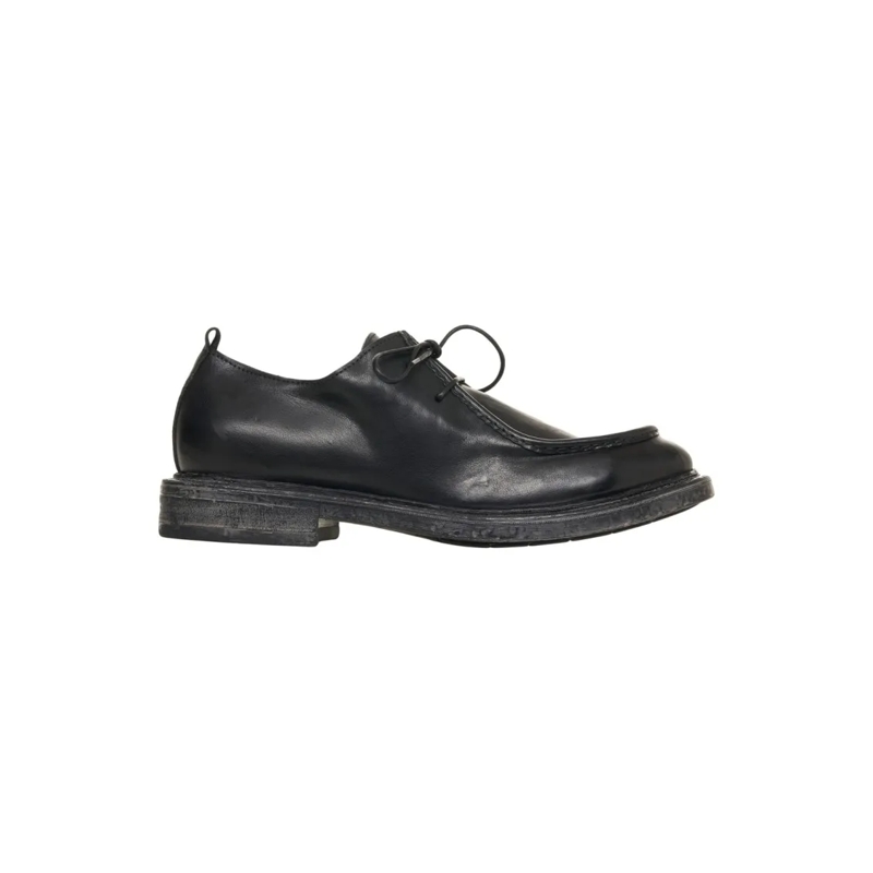 Moma Schnürschuhe Bristol Leather Lace-Up Shoes Black