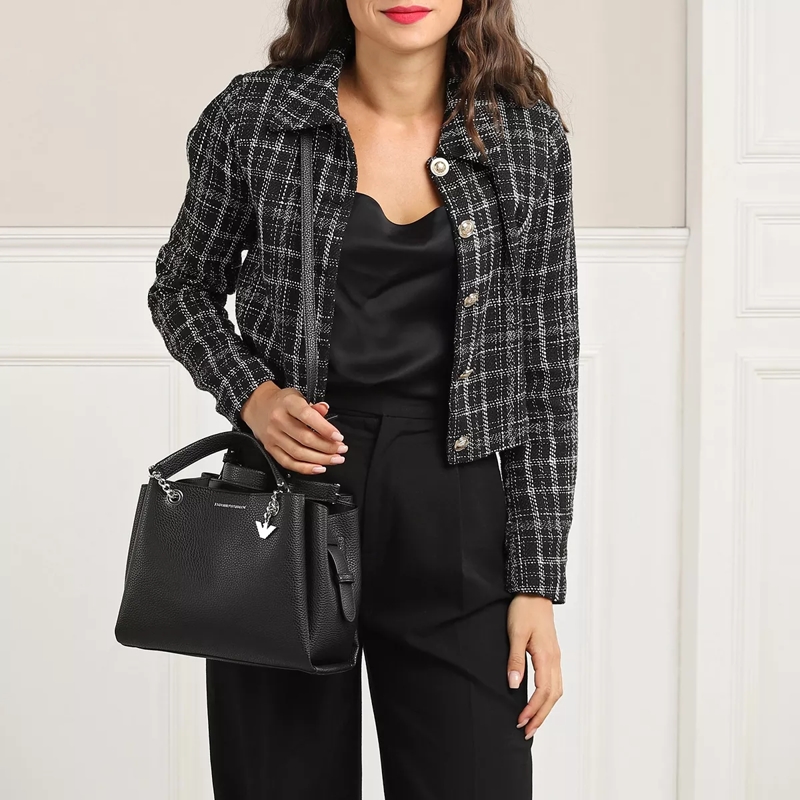 Emporio Armani Tote Tote S Pubble Black(Image 3)