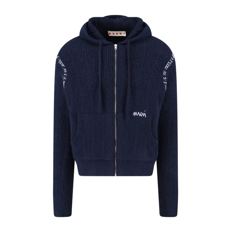 Marni  Knit Pullover – Navy Blue