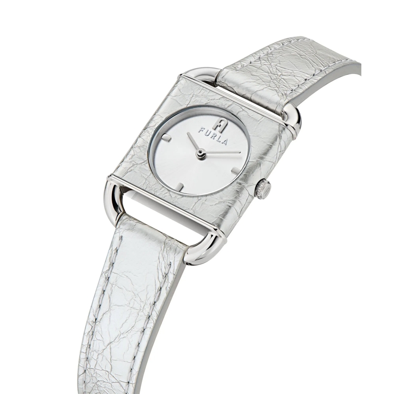 Furla Quarzuhr Quarz-Analoguhr Furla Arco Square weiss(Image 3)