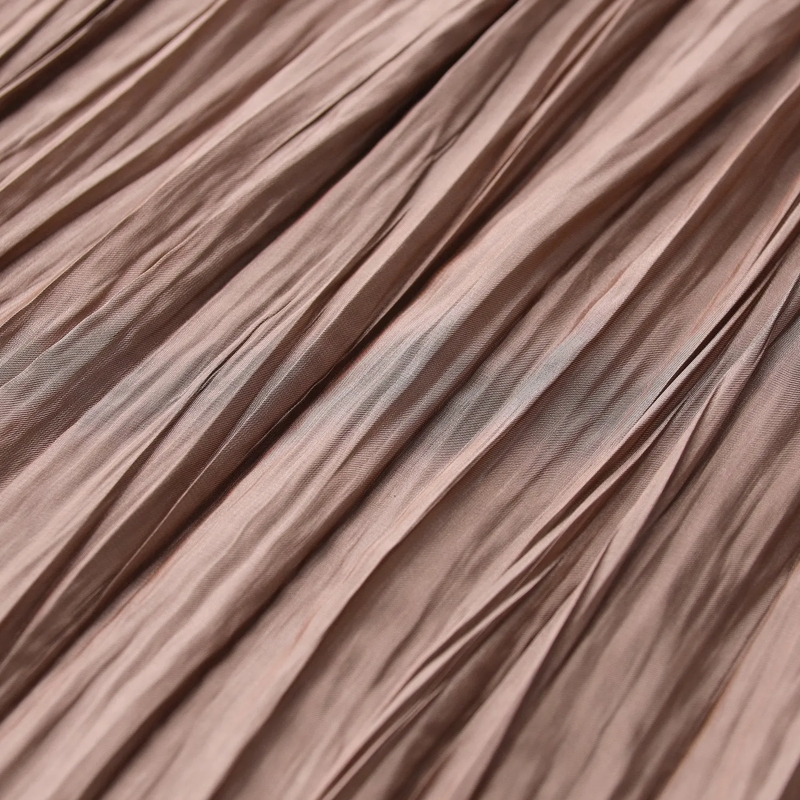 Roberto Collina Robe longue Plissiertes Midikleid braun(Image 3)