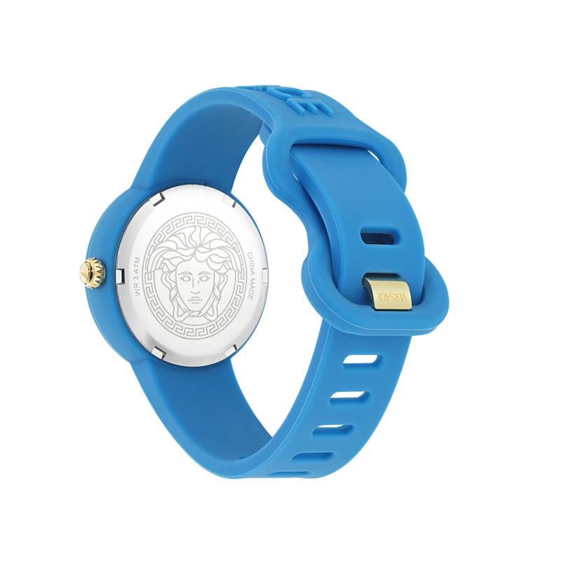 Versace Quarzuhr Quarz-Analoguhr Medusa Pop Kids blau(Image 3)