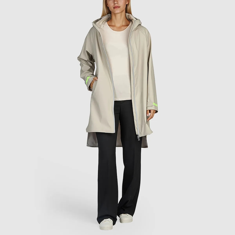 No1 Como Wintermantel Regenmantel MAREMMA creme(Image 2)