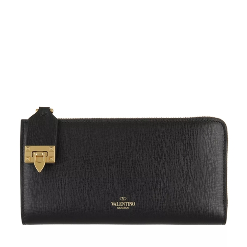 Valentino Garavani Rockstud Wallet Continental Wallet-plånbok