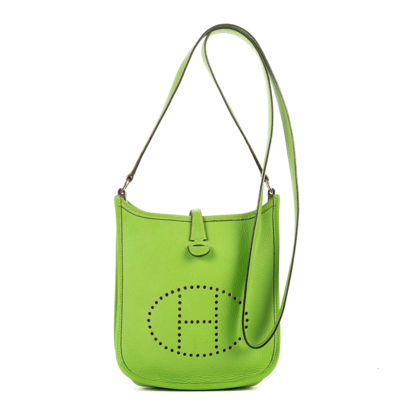 Hermès Crossbody Bag Evelyne TPM grün