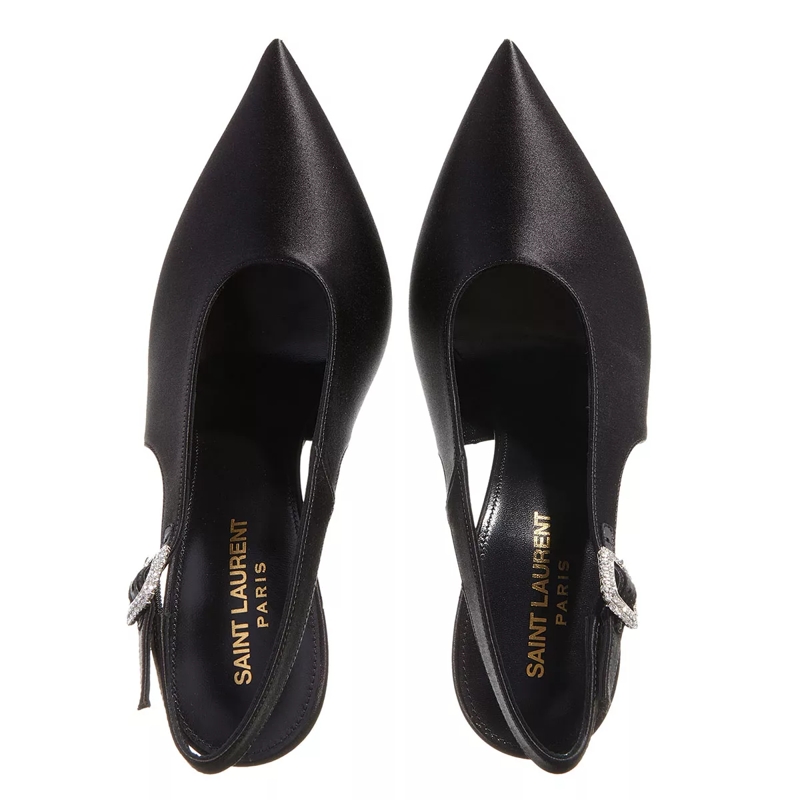 Saint Laurent Pumps Yasmeen Slingback Pumps Black (Image 4)