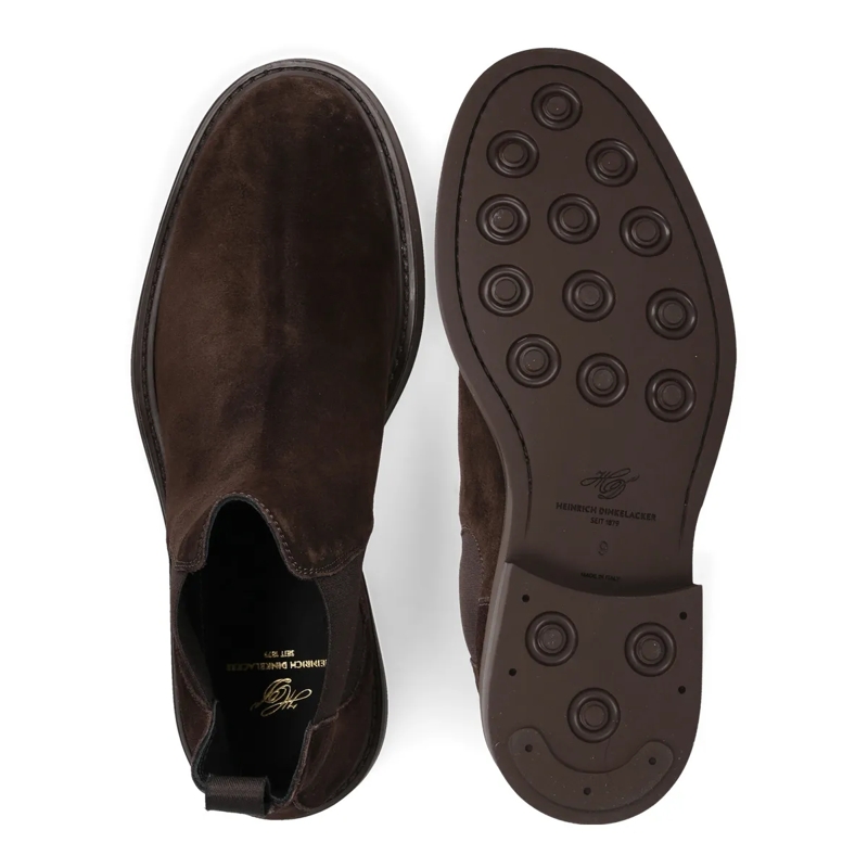 Heinrich Dinkelacker Enkele laarsjes Der Florenz Boot BC vereint elegantes Desi dunkel-braun(Image 4)
