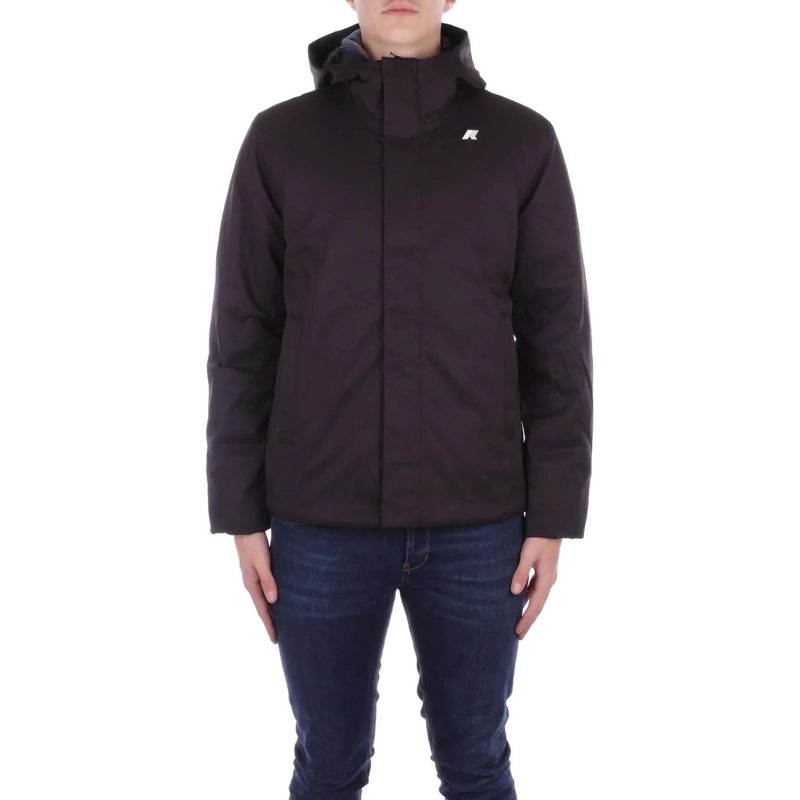 K-Way Daunenjacke Coats Black P Blue A schwarz
