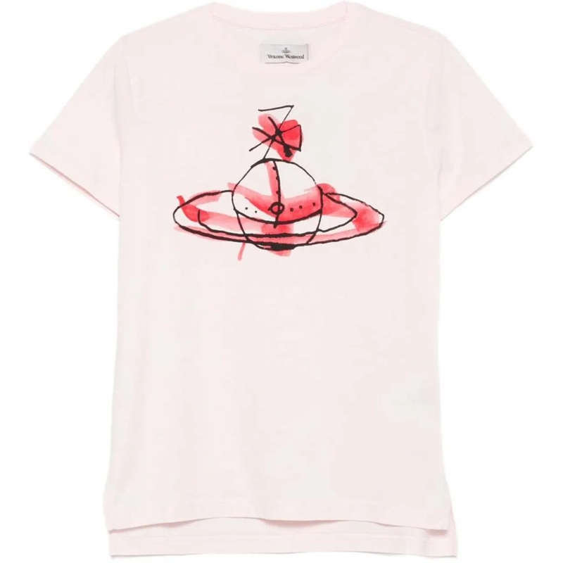 Vivienne Westwood T-shirt T-Shirts And Polos Pink rose