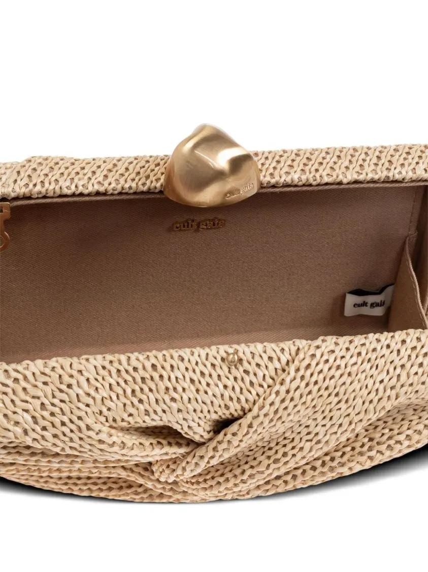 Cult Gaia Clutches Lissie Clutch in beige