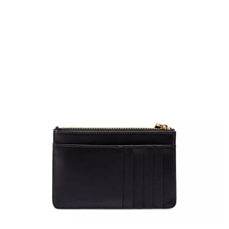 Dolce&Gabbana Münzportemonnaie Black Leather Wallet Black(Image 4)