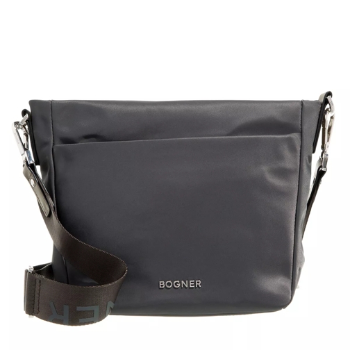 Bogner Klosters Juna Shoulderbag Medium Darkgrey Crossbody Bag