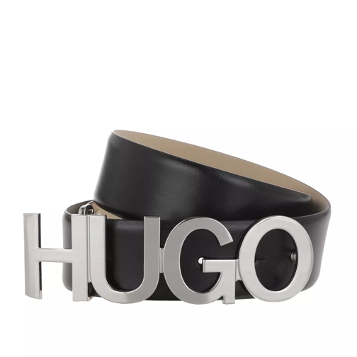 Hugo Zula Belt Black Smalt skärp