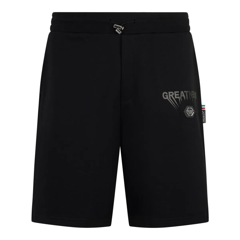 Philipp Plein Shorts Jogging-Shorts Greatness schwarz