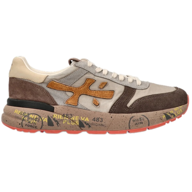 Premiata Low-Top-Sneaker Premiata MICK 7866 grau