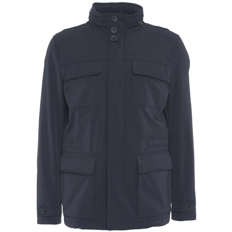 Herno Donsjas Casual jacket with pockets blau