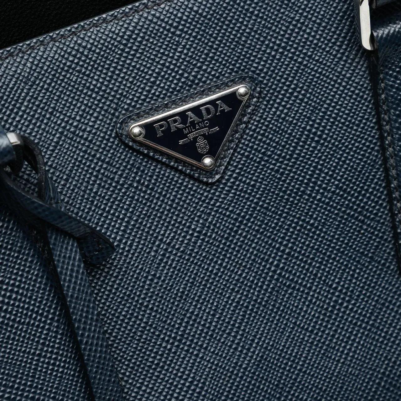 Thumbnail - Prada Shopper - Saffiano North South Tote - Gr. unisize - in Blau - für Damen