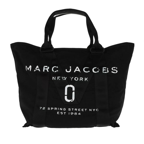 Marc Jacobs Logo Tote Bag Black Fourre-tout