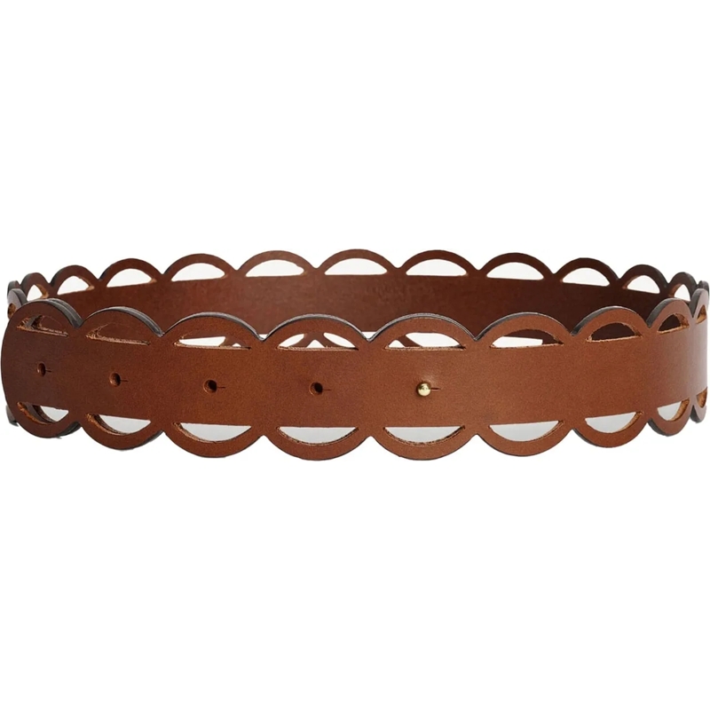 By Malene Birger Ledergürtel Nurra braun