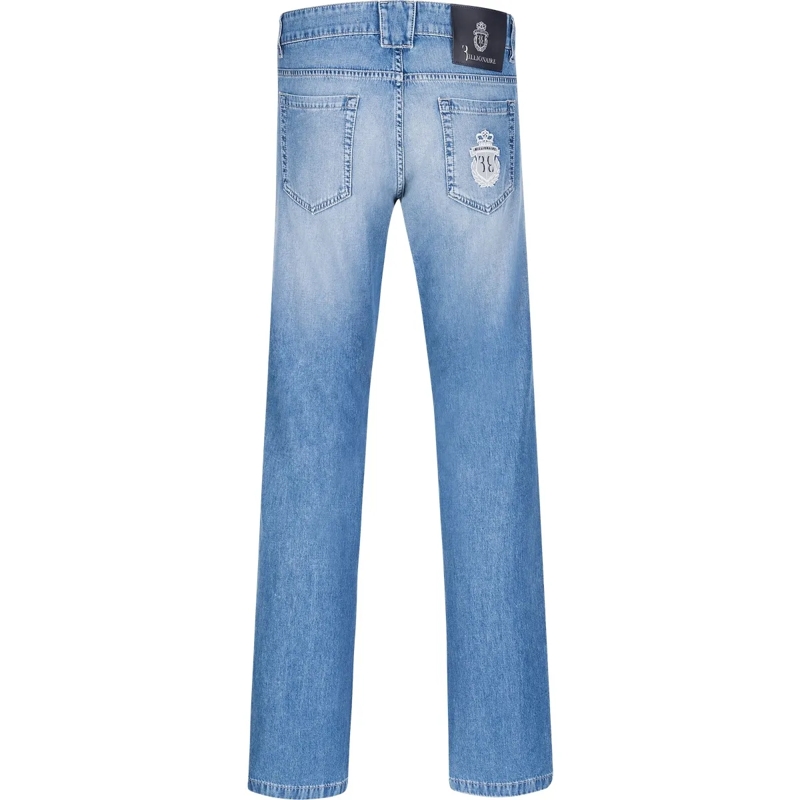 BILLIONAIRE Jeans mit geradem Bein Jeans Regular Fit hell-blau(Image 2)