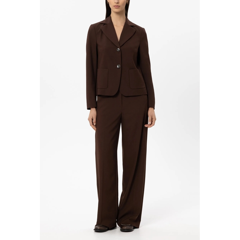 Luisa Cerano Blazer Zwei-Knopf-Blazer marone(Image 2)