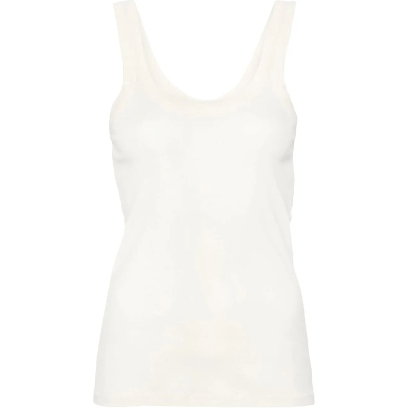Lemaire T-Shirt Rib Tank Top Lemon Glaze mehrfarbig