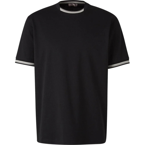 Herno T-shirts Classic Cotton T-shirt schwarz