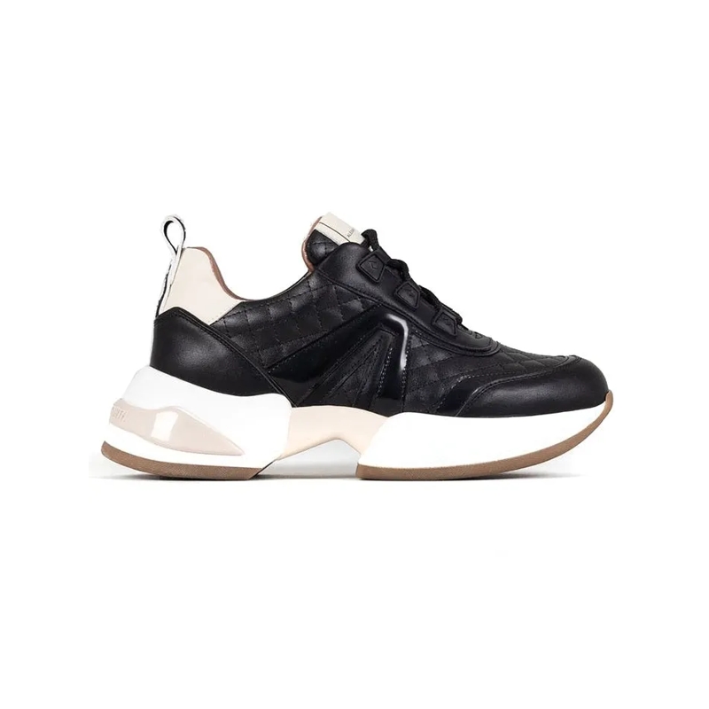 Alexander Smith Sneaker basse Quilted Black Casual Trainers Black
