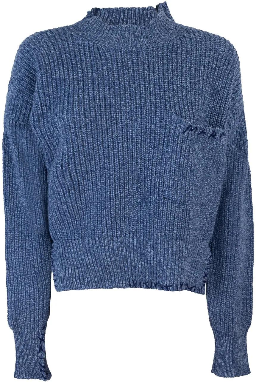 Thumbnail - Marni - Sweaters Blue - Größe 38 - blue