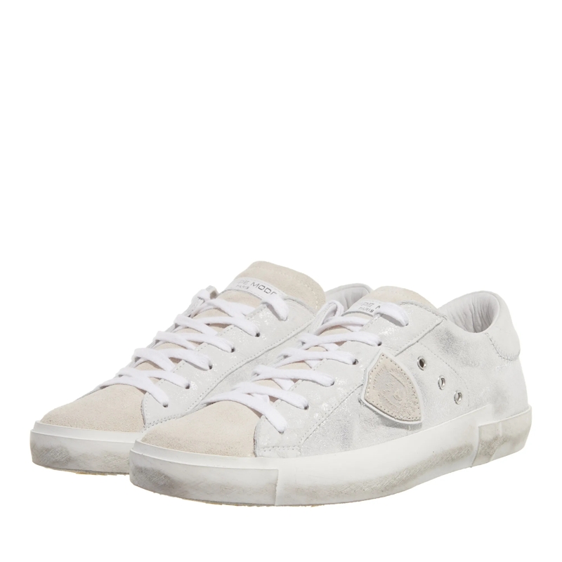 Philippe Model Lage-top sneaker Prsx Low Woman Metal Argent(Image 3)