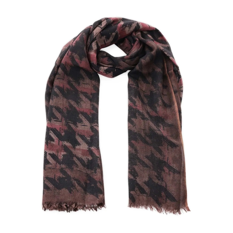 Faliero Sarti Écharpe légère Schal Lorenzo aus Kaschmir Dunkelbraun