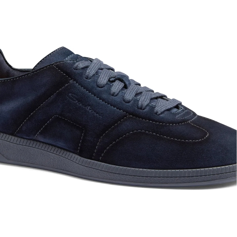 Santoni Low-Top-Sneaker Men's suede sneaker weiß (Image 2)