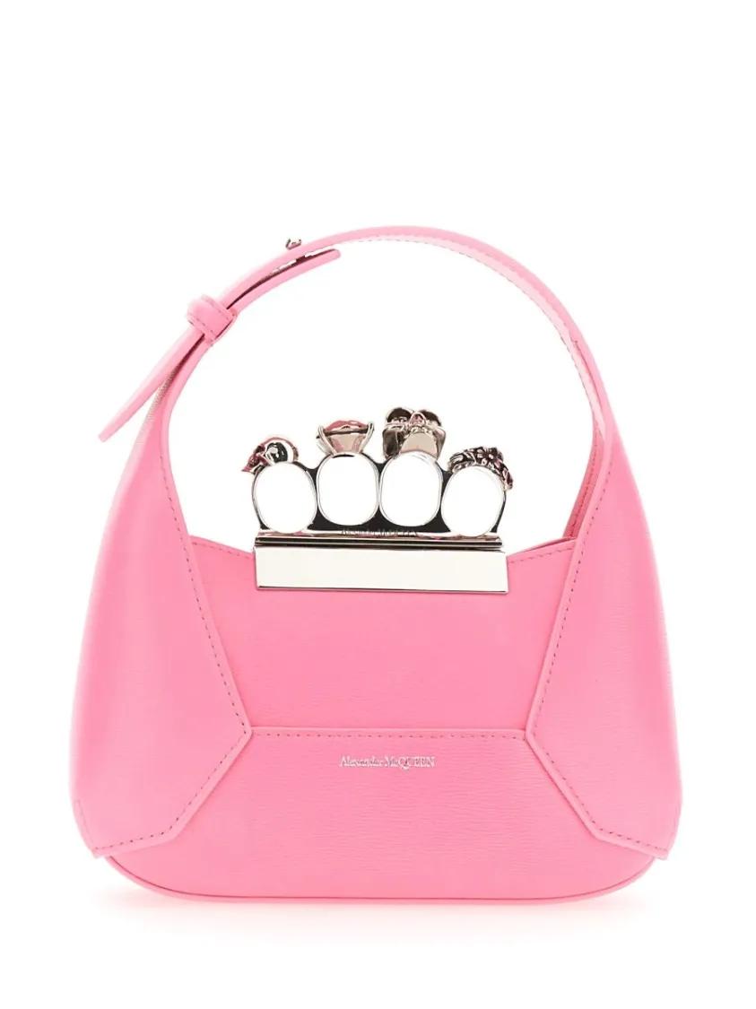 Alexander mcqueen Hobo bags Jewelled Mini Hobo Bag in roze
