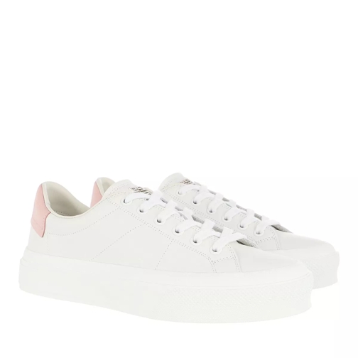 Givenchy Sneakers Two Tone Leather White Rose Low-Top Sneaker