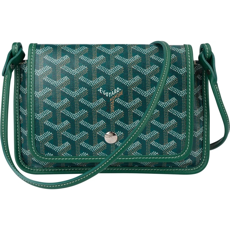 GOYARD Tote Goyard Green Goyardine Monogram Plumet Plat Crossb grün