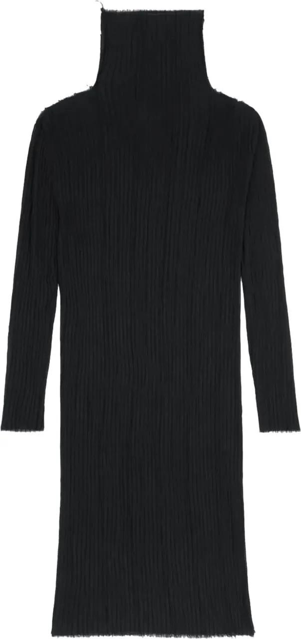 Thumbnail - MM6 Maison Margiela - Maxi Dress Black - Größe XS - schwarz