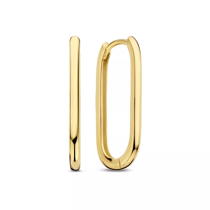 Isabel Bernard Créoles Rivoli Aimée 585 Gold Ohrringe Gold
