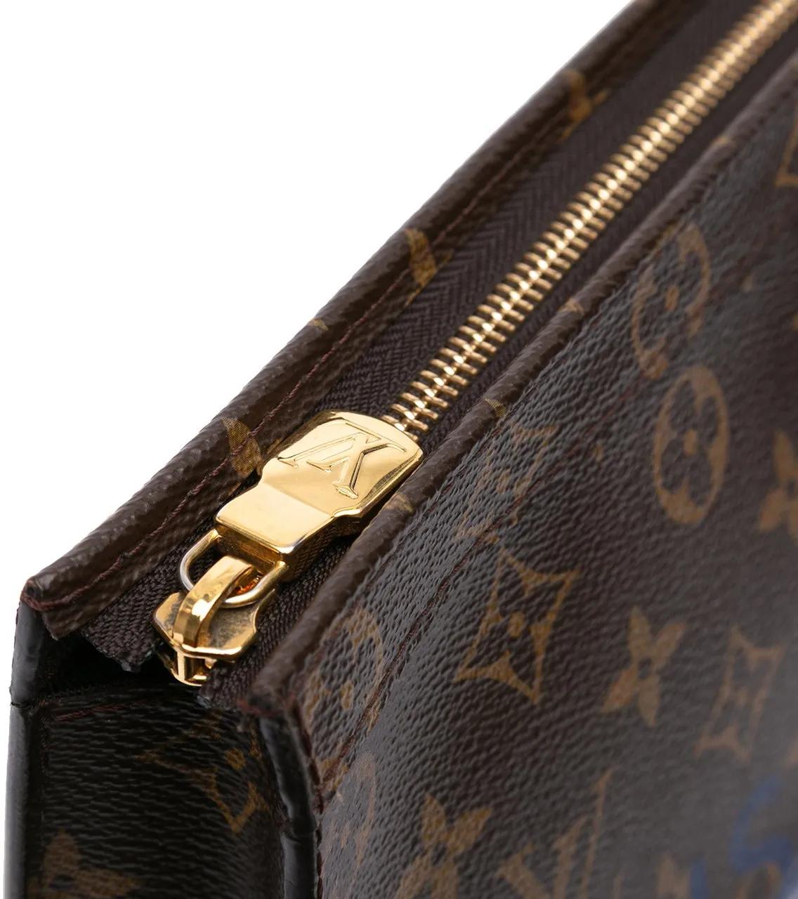 Thumbnail - Louis Vuitton Clutches - Monogram Pacific Split Pochette Voyage MM - Gr. unisize - in Braun - für Damen
